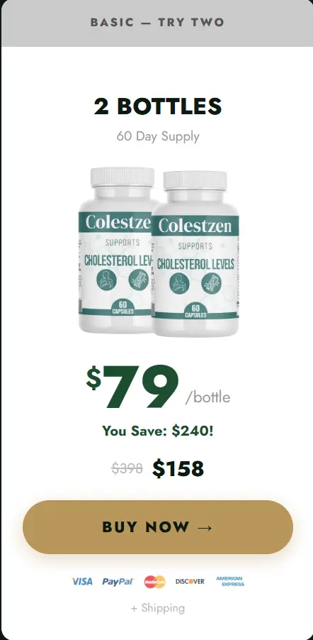 ColestZen one bottle